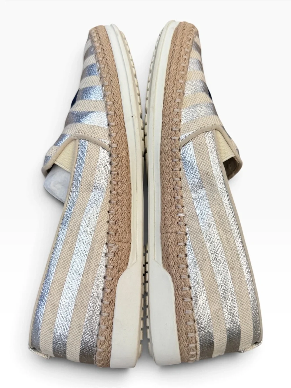Anne Klein Zarenna Striped Slip-On espadrilles